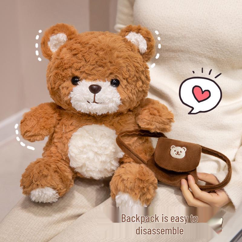 

Sporty Teddy Bear Plush Doll Gift for Partner 35cm (0.3kg)