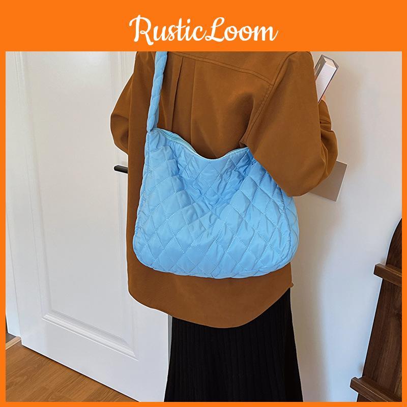 Stylish Casual Large Capacity Tote Bucket Bag For College Students In Fashionable Colors