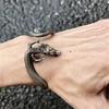 Bracelet Retro Personality Niche Domineering High Sense Zodiac Dragon Opening Adjustable Bracelet