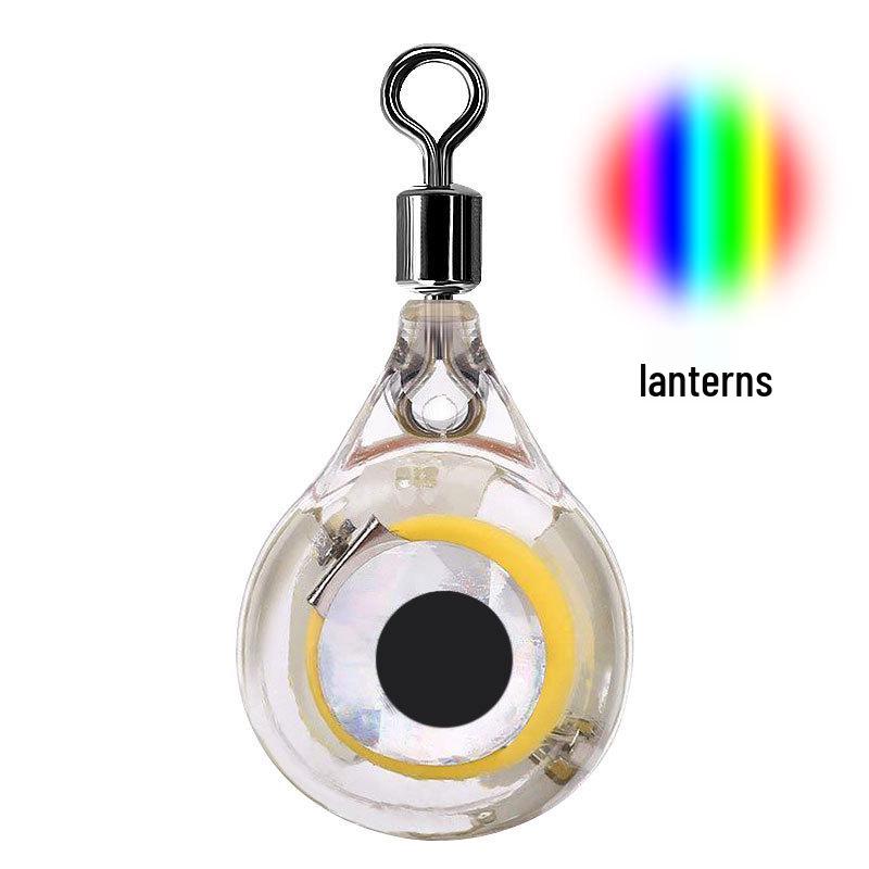 Dostępne 2,6 cm Podwodne LED Światło Przyciągające Ryby – Wielokolorowy Przynęta