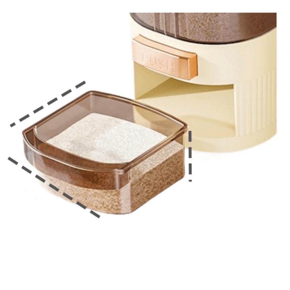 Visible Dry Food Storage Container Anti-Insect Sealed Bucket Flour Storage Bucket  Restaurant