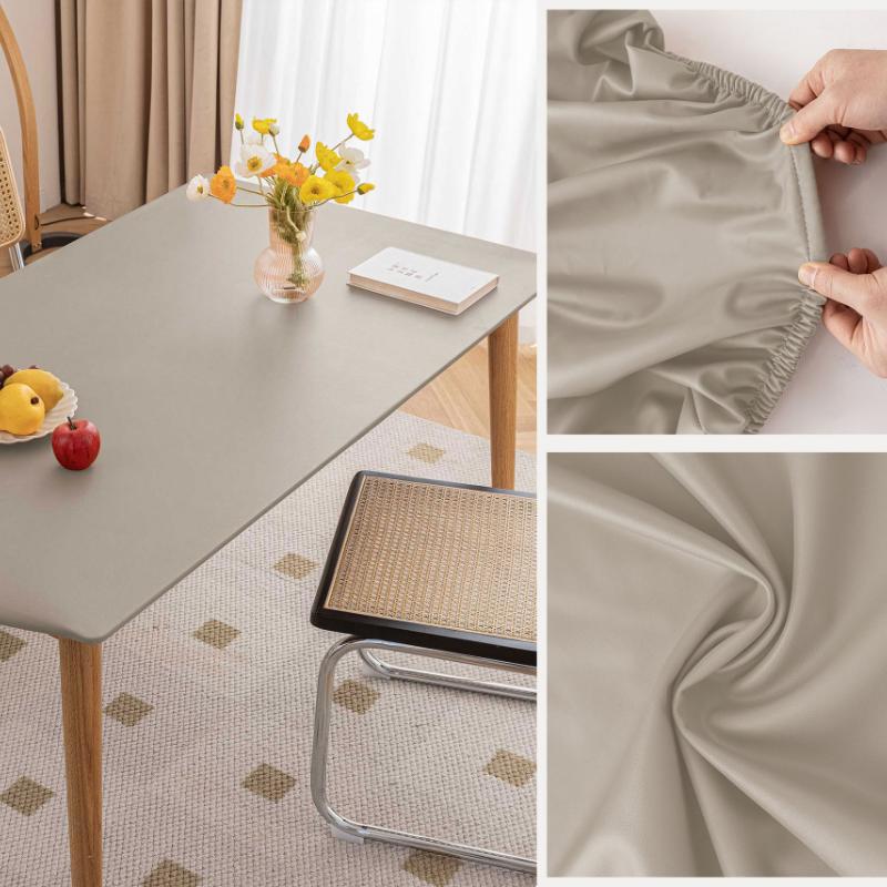 Vinyl Tablecloths -Rectangle Tablecloth -Vinyl Tablecloths for Rectangle Tables - Plastic Table Cloths - Waterproof
