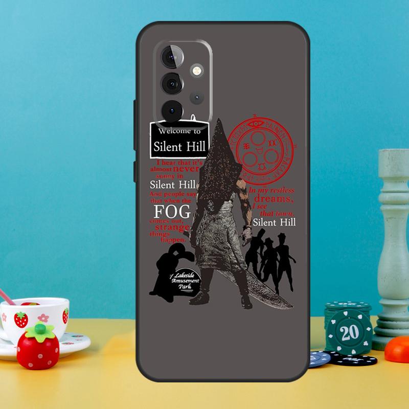 Horror Game Silent Hill Case For Samsung Galaxy A54 A34 A24 A14 A52 A32 A12 A53 A33 A13 A51 A71 A21S A52S Cover
