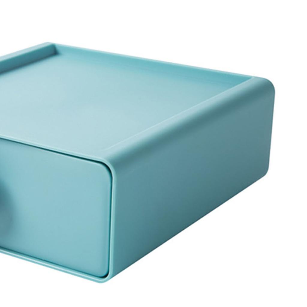 Drawer Storage Box Multifunctional Large Capacity Student Stationery Makeup Storage Drawer for Desktop Home