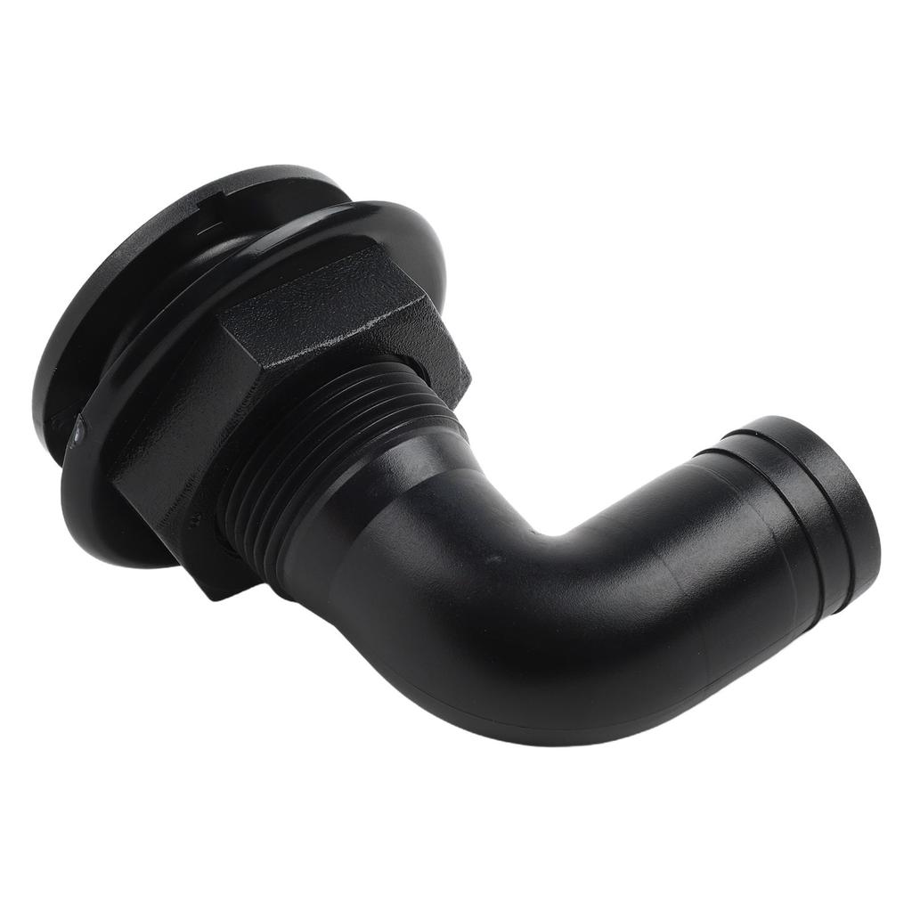 90° Boat Hose Pipe Elbow Bilge Pump Drain Bilge Drain Outlet Check Valve Marine Drainage Outlet Yacht Bilge Drainage Outlet