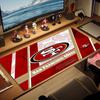 SF 49ers Color Mouse Pad Large Gaming Table Cushion Non-slip Laptop Tablet Big Mousepad XXL Mat Mini PC Playmat With Lock edge