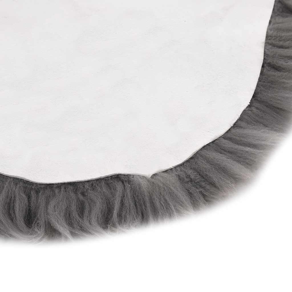 Sheepskin Rug 60 x 90 cm Light Grey