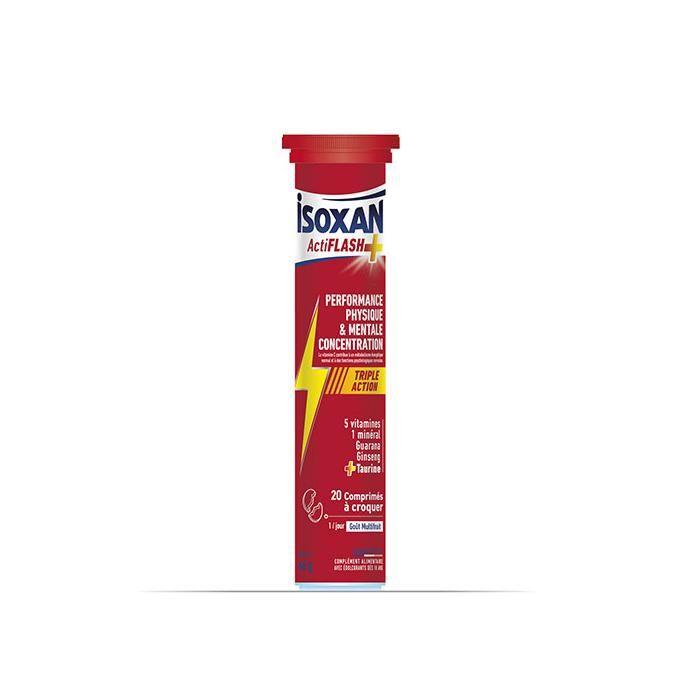 ISOXAN ACTIFLASH + 20 Comprimés à croquer