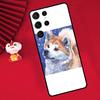 Animal Cartoon Akita Dog Case For Samsung Galaxy S25 S26 Ultra S21 S22 S20 S23 S24 Ultra Plus S10 S25 FE Cover Funda