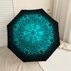 1PC Circles Symbols Umbrella-8-Rib Reinforced, Automatic Open, Lightweight & Durable, Cute Fashion Accessory for Outdoor-T179