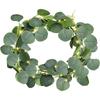 Eucalyptus Leaf LED String Lights for Wedding & Holiday Decoration
