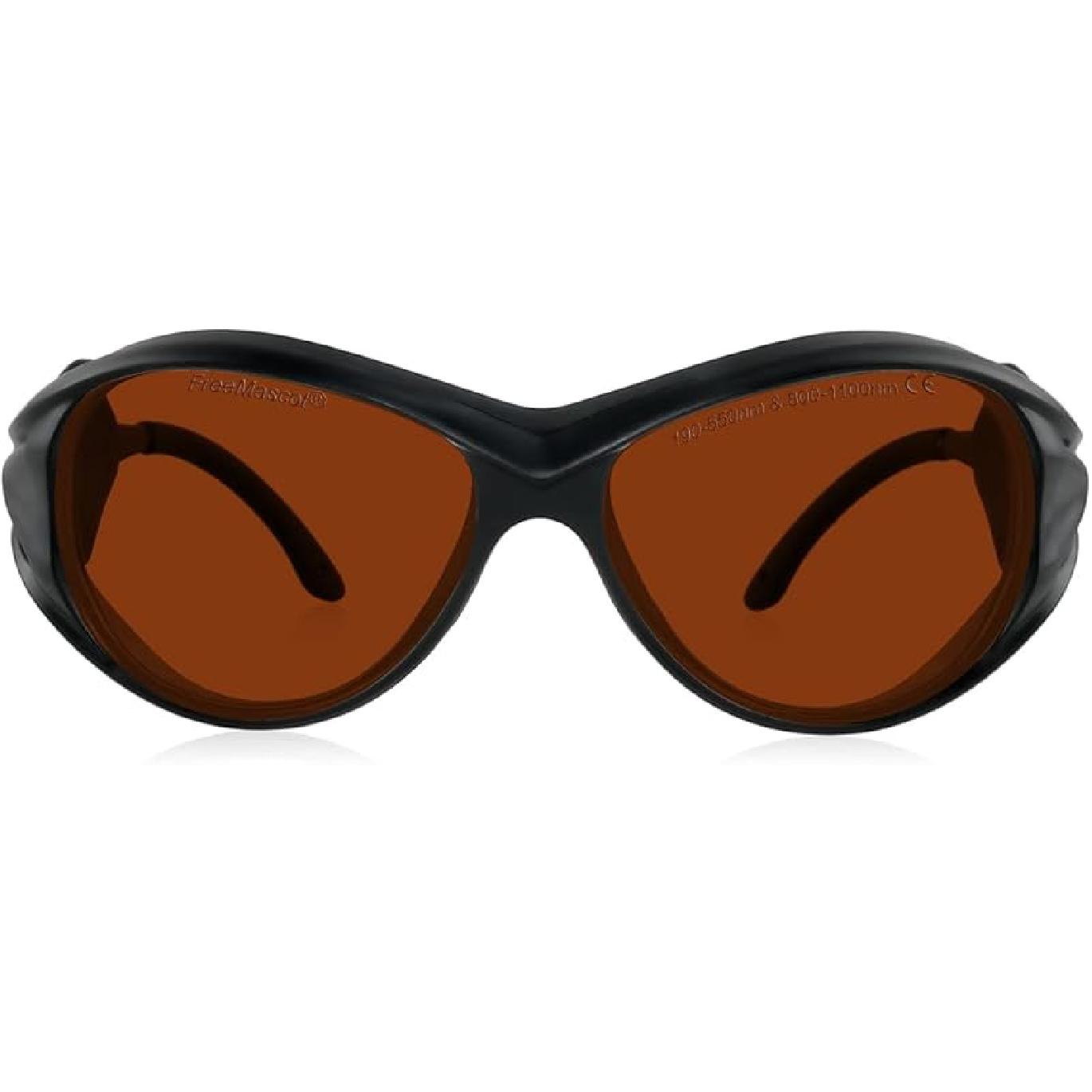 FreeMascot OD 6+ 190nm-550nm / 800nm-1100nm Wavelength Professional Laser Safety Glasses Style 2