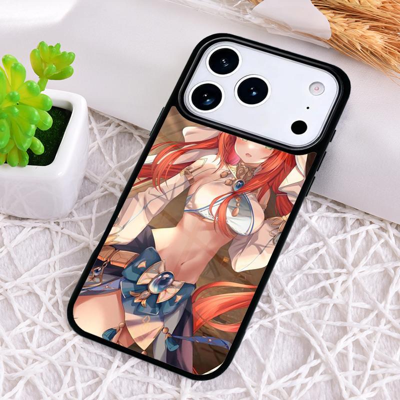 Genshin Nilou Phone Case for iPhone 17 Air 16 15 11 12 14 13 Pro Max Shockproof Cover