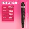 Double-headed Dragon Scale Anal Plug Super Thick Simulation Double-headed Dildo Female Sex Toys