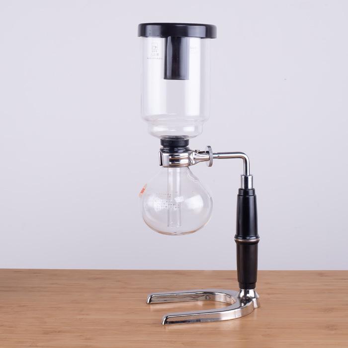 Сифонная кофеварка с галогеновой плитой и микроволновой печью