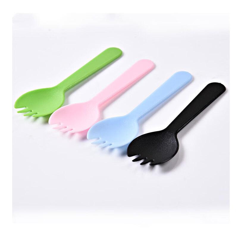 Changbaosen Disposable Plastic Dessert Forks