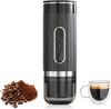 Portable Electric Espresso Machine Self-Heating Car Coffee Maker Travel Compatible with Coffee Ground & NS Capsules