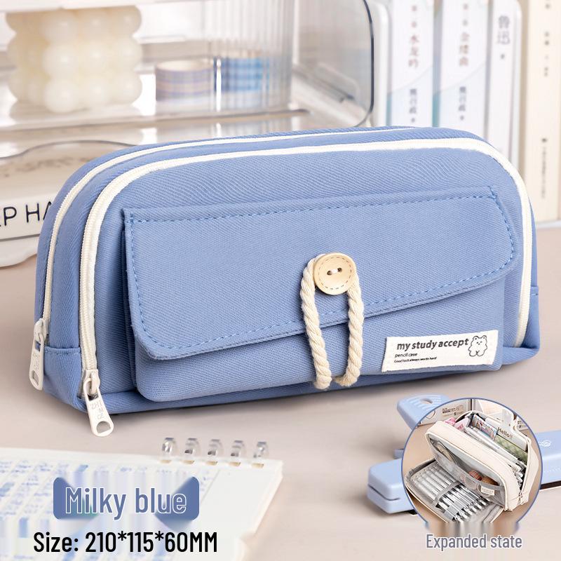 Japanese Style Large Capacity Pencil Case for Students