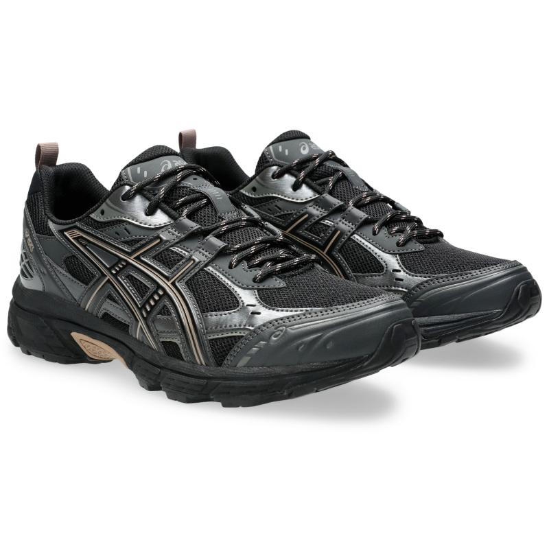 ASICS Gel Nunobiki Black Taupe Grey Sneakers 1203A536-001