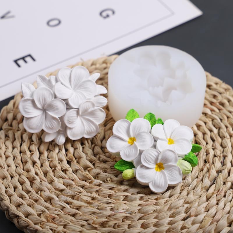 Carnation Flower Silicone Cake Mold 3D Fondant Mold Cupcake Jelly Candy Chocolate Cake Decoration Kitchen Baking Tool Moulds