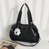 Fromheaven Ldip Keyring Included Big Size Leather Shoulder Cross Bag