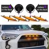 Toyota 4Runner Grille Yellow Fog Light Decoration & Modification