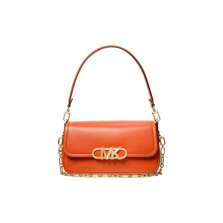 

Michael Kors Parker Leather Tote Shoulder Bag Women bags Orange 30F2G7PC2L-866 Basic Set (Bag+Dust Bag)
