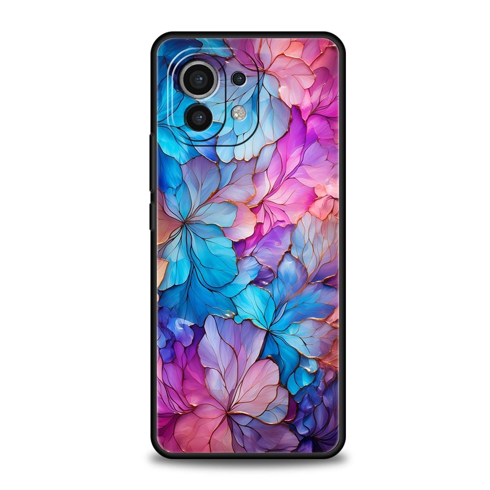 Mandala Flower Totem Phone Case For Xiaomi Mi 15 14 13 12 11 Lite 13T 12T Pro Poco X6 X5 X4 Pro 5G X3 NFC F6 F5 F4 M5 Soft Cover