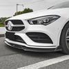 Car Front Bumper Lip Diffuser Spoiler Guard For Mercedes Benz CLA Class C118 X118 W118 CLA180 200 220 250 CLA35 45 AMG 2019-2023