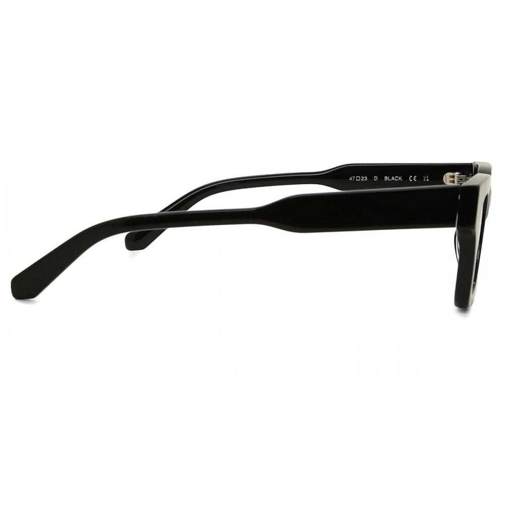 Chimi D Black Unisex Eyeglasses