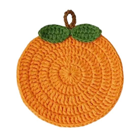 Handmade Crochet Flower Coaster Heat-Resistant Cup Mat for Mugs Glasses Soft Non-Slip Absorbent Table Protector Mat Cute Kitchen Desk