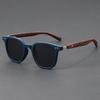 Trendy Retro Wood Grain Sunglasses UV Protection for MenStyle Women Perfect for Cycling Outdoor Street Photography