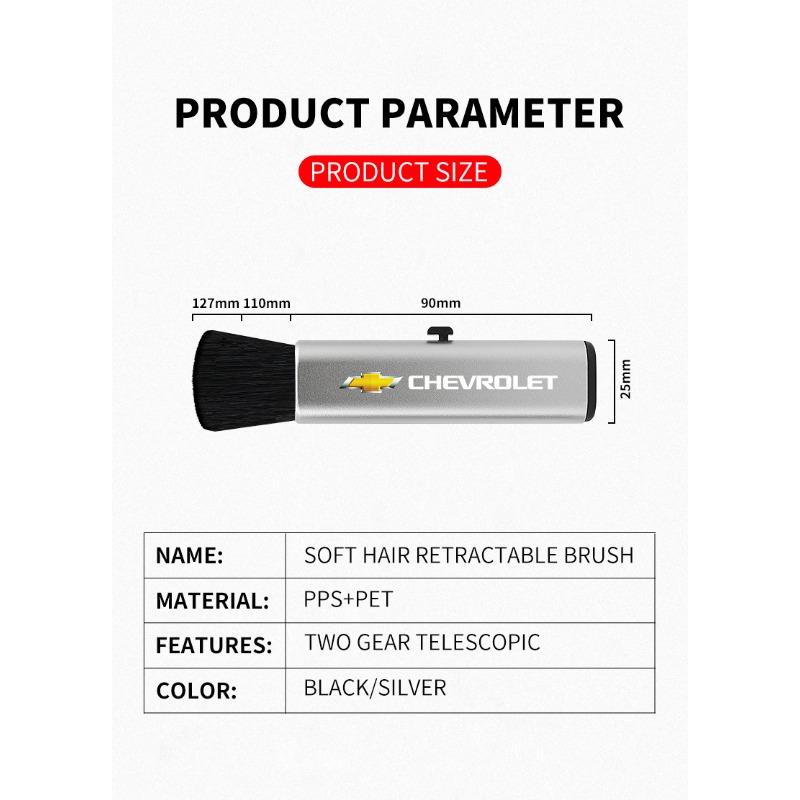 Car Air Conditioner Outlet Clean Brush Dust Remover Accessories For Chevrolet Cruz Mai Rui Bao Cobalt Impala Onix SS Pioneer Explorer Bolt EUV Tahoe