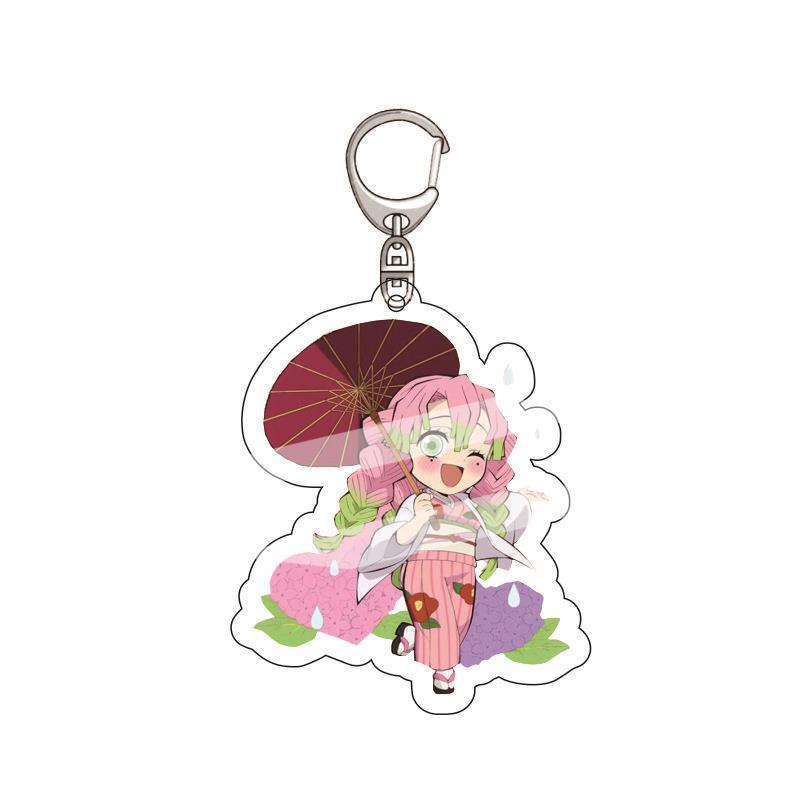 Acrylic Keychain Demon Slayer Anime Tanjiro Nezuko Zenitsu Inosuke Pendant Charm 2 great for daily use perfect for gifting