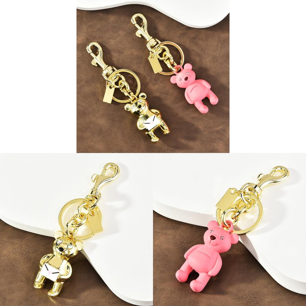 Animal Keychain Cute Bear Lover Gift For Backpack Decoration