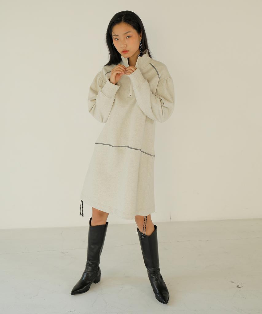 Nouah Zip-Up Dress