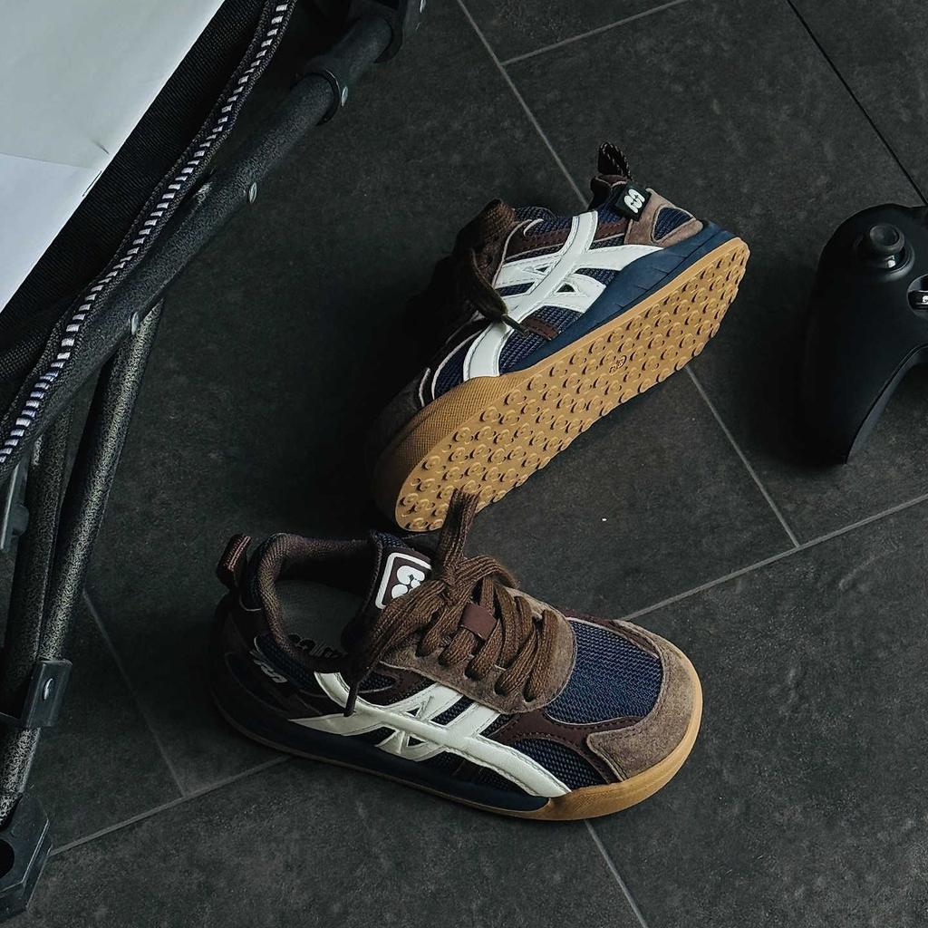 XSHX devil shoes | Autumn boys and girls Velcro leather surface is easy to take care of Wenzhou classmates non-slip rubber wide head stable root