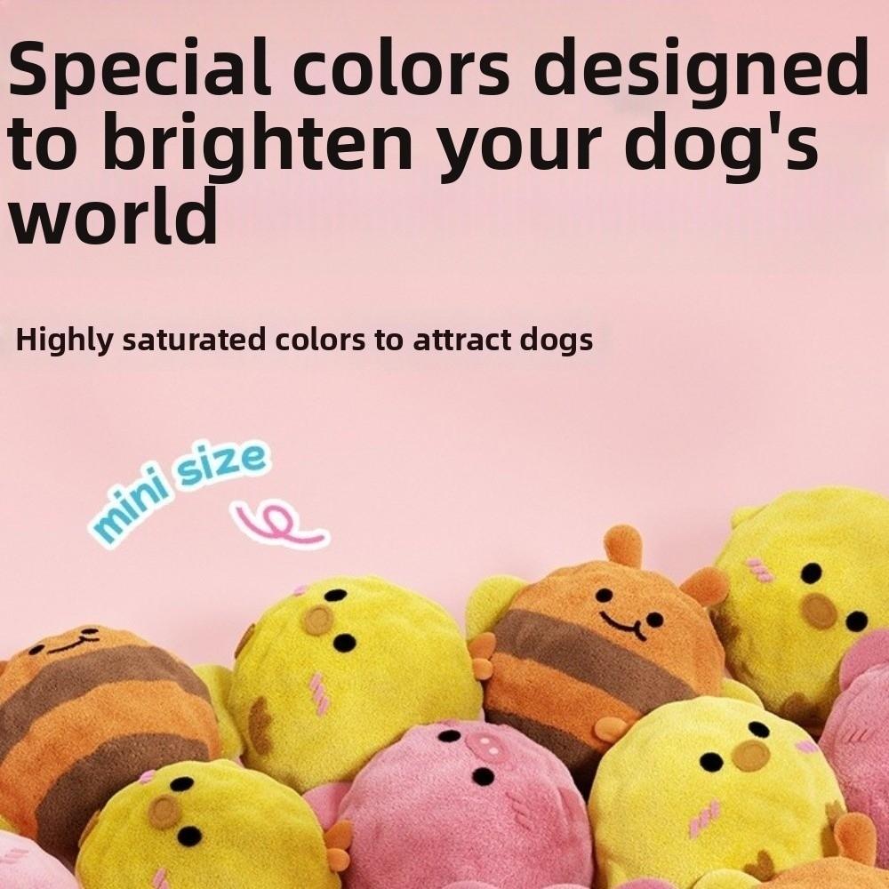 Animal Shape Dog Chew Toy Cartoon Prick Ball Toy Cute Pet Sound Toy  Relieve Boredom