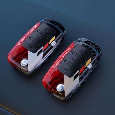 Protect Car Key Shell for Volkswagen Polo Passat B5 Golf 4 5 6 MK5 MK6 Eos Bora Beetle TSI New Carbon ABS Cover Case