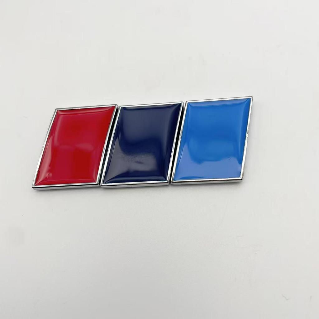 Cross-border National Flag Sticker Set: Germany, Italy, France - Creative Metal Car Stickers