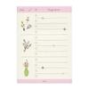 Liste Blume To-do [getrocknetes Muster] 91209-623