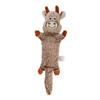 Cartoon Shaped Animal Toy Soft Surface Multi Size Option Squeaky Dog Toy Assorted Tones Bite Tough Texture Puppy Molar Toy