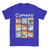 The Cuphead Show T Shirts Mens  Cotton Funny TShirts Round Collar  Tee Shirt Short Sleeve Tops Party