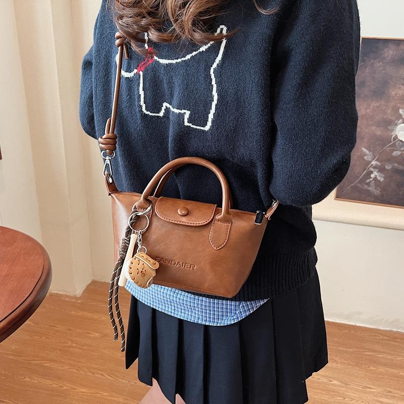 Super fire exquisite dumpling bag women's 2025 new niche high-end shoulder bag versatile portable messenger bag