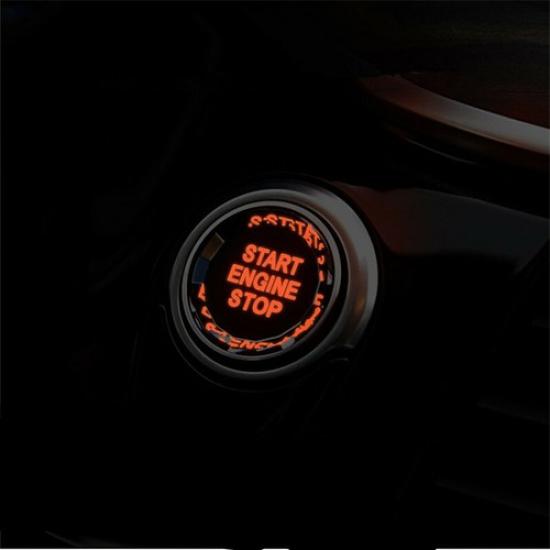 Crystal Engine Start Button Trim Replacement For BMW E Chassis 3 Series 2005-11