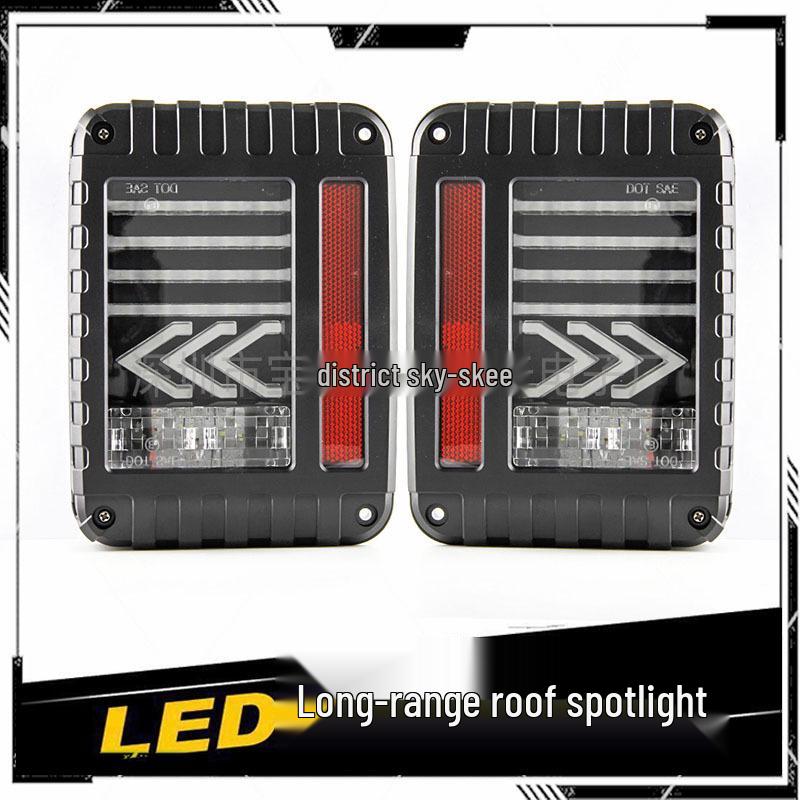New Third-Gen Wrangler LED Taillight, American Style, Fits European Models