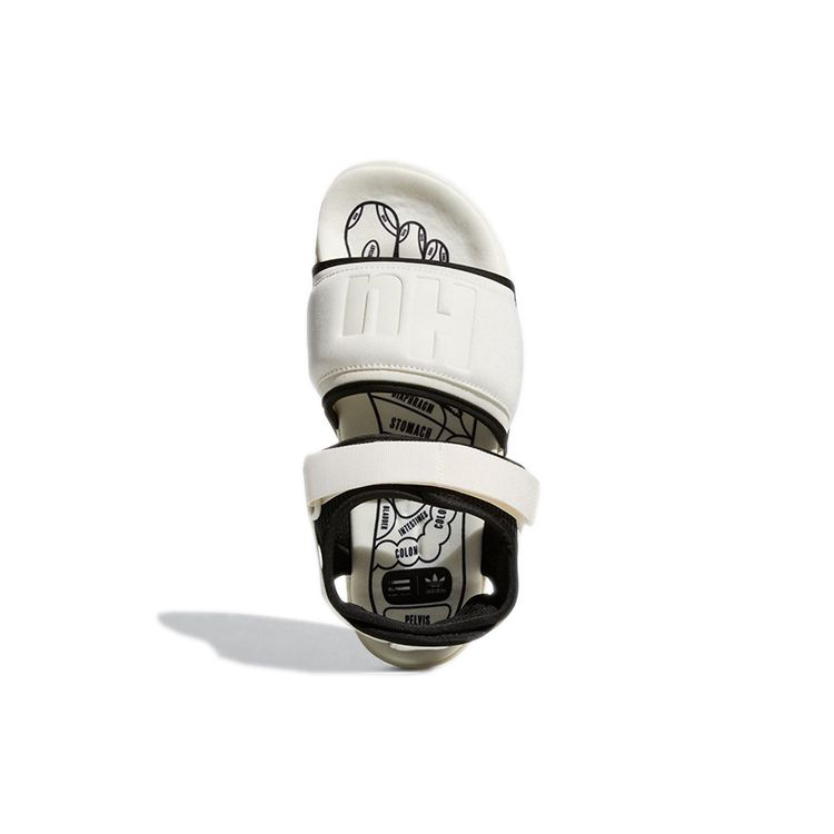 Pharrell X Adidas Adilette 2.0 Slide Off White Unisex Sneakers Core-Black GZ1891