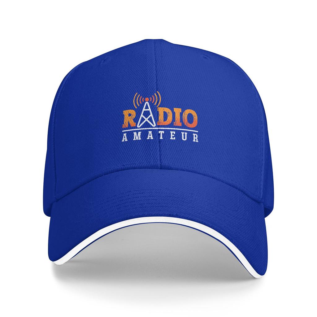 Amateur Ham Radio Casual Baseball Cap Summer Trucker Hat Sunscreen Hunting Camping Hip Hop Hats Men Adult Vintage Baseball Caps