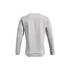 Under Armour Logo Crew Neck Loose Sweatshirt Men Tops Light-Grey 1366222-014