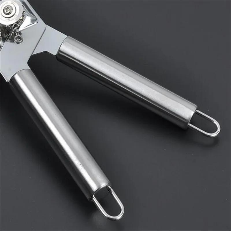 Stainless Steel Professional Tin Manual Can Opener Craft Beer Grip Opener Cans Bottle Opener Kitchen Gadgets Multifunctional